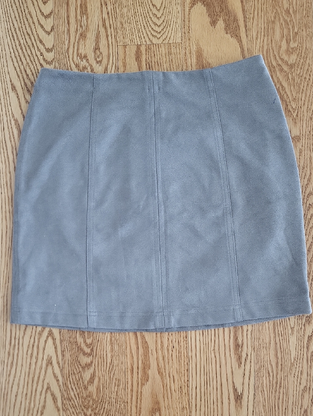 Wild Honey Grey Mini Skirt